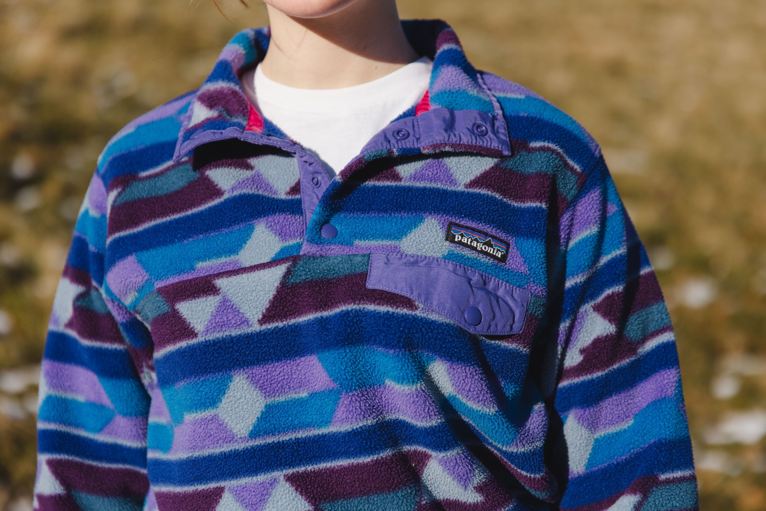 Patagonia Snap-T Synchilla Fleece (Wildflower Purple) – bjornfell